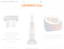 Tablet Screenshot of adfreed.com